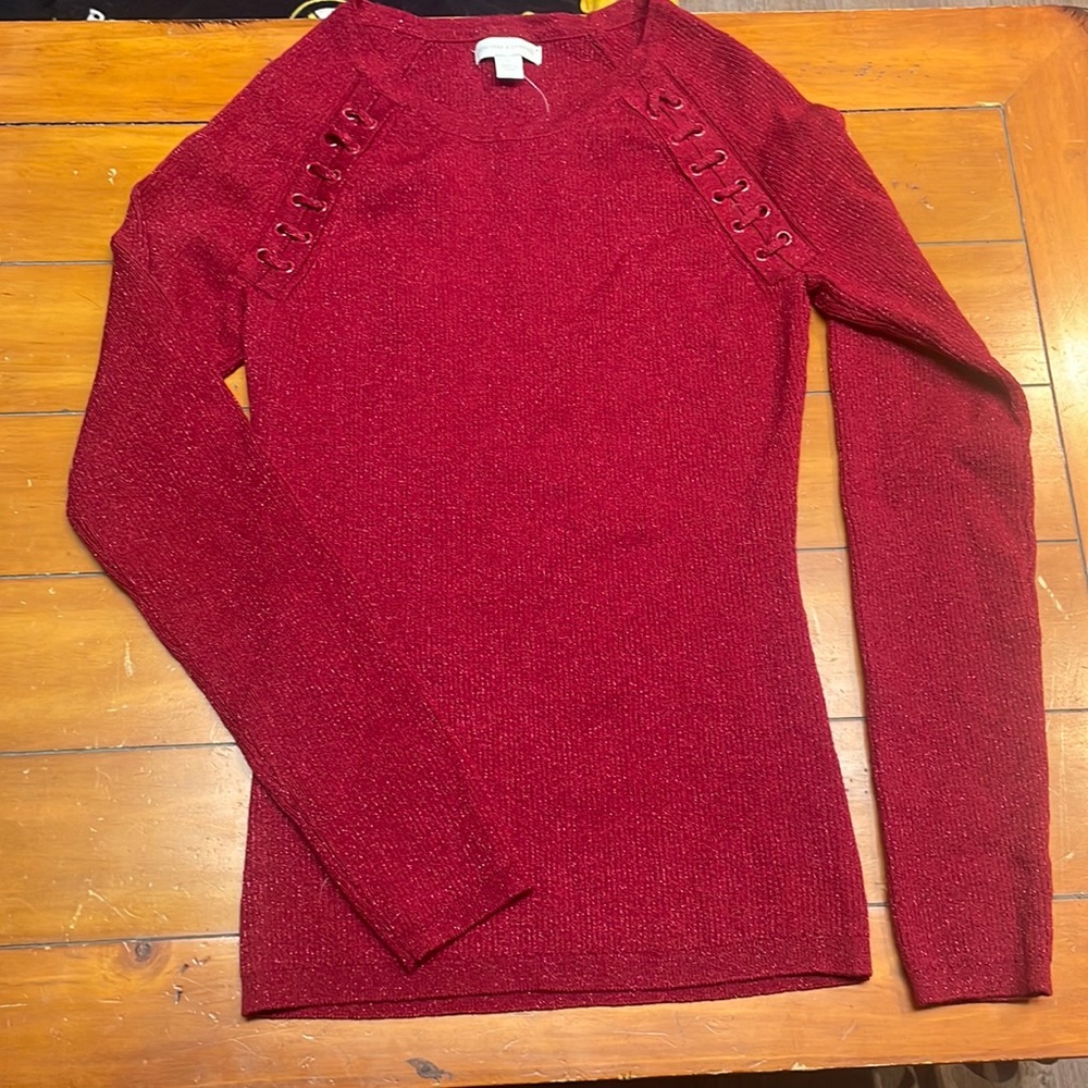 Red sweater